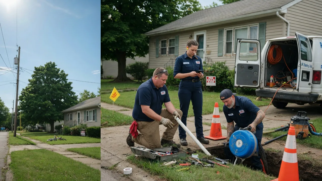 Sewer Line Repair in Bluford, IL near me